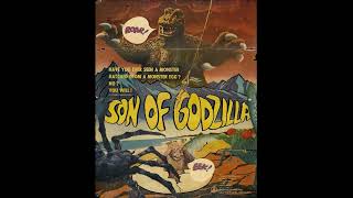 son of godzilla 1967 ost 16 parent godzilla comes ashore M16 [upl. by Araf]