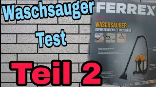 aldis Ferrex Waschsauger Test I Skodas Sitze Reinigen Teil 2 ds Garage [upl. by Parsons313]