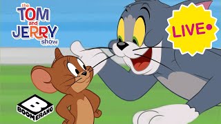 🔴 LIVE TOM amp JERRY Awesome Moments  SUPER Compilation  The Tom amp Jerry Show  Boomerang TV [upl. by Gainer543]