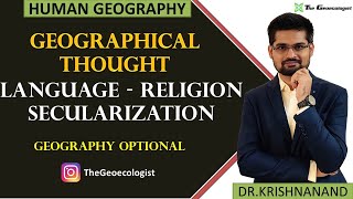 Language Religion and Secularization  Geography Optional [upl. by Sirahs]