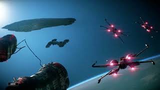 Starfighter Assault  Dqar Resistance  Star Wars Battlefront II [upl. by Nosduh101]