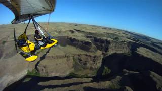 Palouse Falls  Washington State Flying [upl. by Seabrooke]