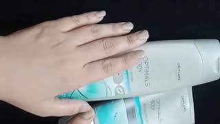 Oriflame optimals firming lotion for body shape and cellulite gel for reducing fats [upl. by Hulen]