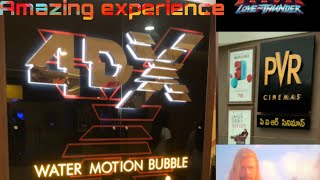 4DX Movie Experience  Love 💗 and Thunder ⚡️ PVR 4DX  Motion Seats Wind Fog Lightning Water [upl. by Volnay]