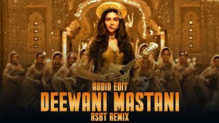 DEEWANI MASTANI  AUDIO EDIT  REMIX BY RSBT  BASS REMIX  beatmaker djremix [upl. by Asante]