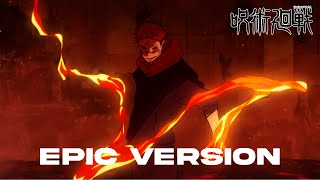 Sukuna VS Jogo Theme Thunderclap  EPIC VERSION  Jujutsu Kaisen [upl. by Anemolihp179]