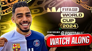 FIFAe World Cup 2024 ft eFootball MOBILE  SECOND STREM EVER [upl. by Alexa536]