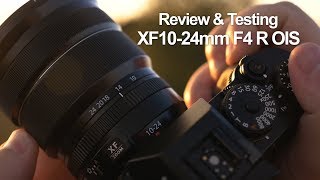 Review amp Testing Fuji XF1024mm f4 R OIS  in 4k [upl. by Phillane]