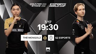 MONGOLZ vs G2  EWC 2024  Opening stage  BO3  MN cast [upl. by Gaiser]