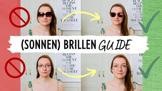 EINFACH die beste SONNENBRILLE für dein Gesicht finden  5 Tipps 😎🤓 [upl. by Beilul]