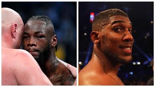 ANTHONY JOSHUA TO BE RING SIDE FOR DILLIAN WHYTE VS DERECK CHISORA II amp WASNT FOR WILDERFURY [upl. by Fionna]