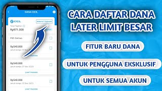 CARA AKTIFKAN DANA PAYLATER TERBARU 2024 [upl. by Bob721]