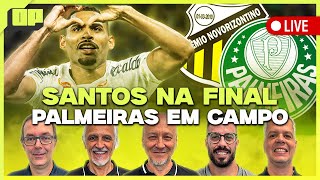 OPINIÃƒO PLACAR SANTOS VENCE PALMEIRAS VOLTA AO ALLIANZ PARQUE E CORINTHIANS NA SULA  Placar TV [upl. by Timus]