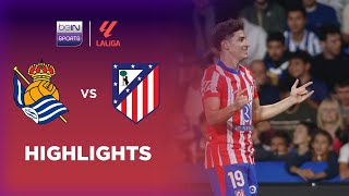 Real Sociedad 11 Atletico Madrid  LaLiga 2425 Match Highlights [upl. by Asirret]