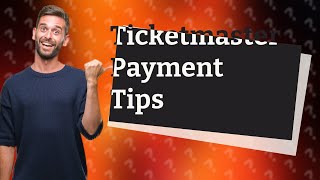 Can you pay with multiple cards on Ticketmaster [upl. by Westleigh]