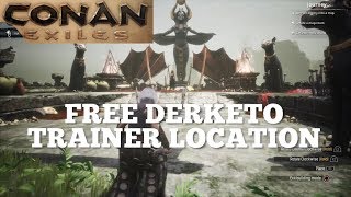 HOW TO LEARN DERKETO RELIGION FOR FREE IN CONAN EXILES [upl. by Akemat74]