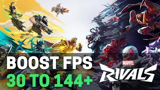 BEST PC Settings for Marvel Rivals Maximize FPS amp Visibility [upl. by Brandy623]