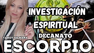 ESCORPIO♏investigación espiritualpor decanatosescorpio [upl. by Eerahc]