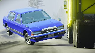 Loss of Control Crashes 😱 6  BeamNG Drive Crashes [upl. by Fasto]