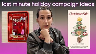 Get Your Business Noticed With These Lastminute Holiday Campaign Ideas  Picsart Tutorial [upl. by Howe807]