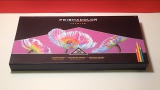 Prismacolor premier 150 set unboxing [upl. by Atinreb]