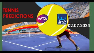 Tennis Predictions TodayATP WimbledonWTA WimbledonTennis Betting TipsTennis Preview [upl. by Earl]