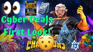 ITS TIME Cyber Weekend Deals First Look Massive Opening  Marvel Contest of Champions [upl. by Wylde]