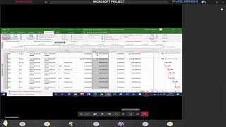 Microsoft Project  4GC CENTRE  Prof Mernissi 04062020 [upl. by Tandy]