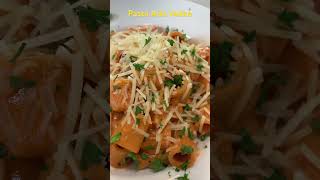 Creamy Pasta Alla Vodka shorts [upl. by Notneiuq]