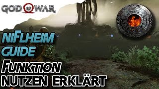 God of War 4  Niflheim Guide Funktion Nutzen erklärt Fallen Gegner Truhen  God of War [upl. by Hpeosj272]