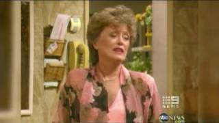 Nine News June 4th  The Death Of Rue McClanahan [upl. by Cacilia]