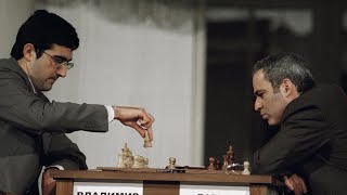 Vladimir Kramnik vs Garry Kasparov  Moscow PCAIntelGP 1994 [upl. by Oigroeg477]