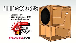 MINI SCOOPER 18 INCH  FULL PLAN [upl. by Anilac]