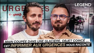 MAIN COUPÉE DANS UNE GLACIÈRE OBJET COINCÉ … CET INFIRMIER AUX URGENCES NOUS RACONTE [upl. by Shue]