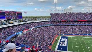 Buffalo Bills Shout Song 1092022 [upl. by Aisercal]