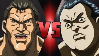 IGARI KANJI VS KINRYUUZAN  Sumô VS Wrestling  Baki Ordem Cronológica Vol 72 [upl. by Ninerb]