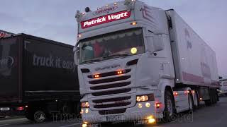 SCANIA R580 V8 Streamline  Patrick Vogtt Transport GmbH  letsboogie [upl. by Allcot]