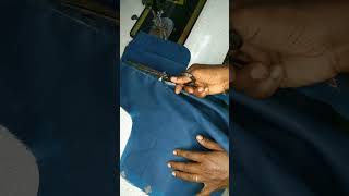 Tailoring tips lining blouse stitchingback neck stitching shots [upl. by Hutchison]