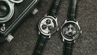 The Triptych Automatic  A Wandering Hour Watch by Xeric [upl. by Lesirg]