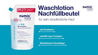 pH 55 Waschlotion Nachfüllbeutel  numis® med [upl. by Varhol161]