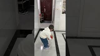 Dad Tricks Baby Out Of Cell Phone With Row Of Tomatoescomedy cutebabyfunnyvideossmile [upl. by Idonah95]