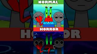 Incredibox Sprunki Everyone Is SpongeBob 🧽 Normal VS Horror Versions [upl. by Aicram]