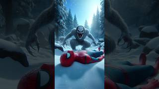 SpiderMan and Elsa Frozen vs Pennywise fight battle elsafrozen spiderman joker animals [upl. by Juni]