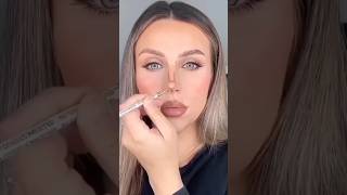 Nose contour hack  makeup tutorial  explorepage makeup yt youtubeshorts viralshorts contour [upl. by Adnolahs355]