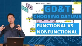 GDampT Choosing functional vs nonfunctional datum features [upl. by Zealand639]