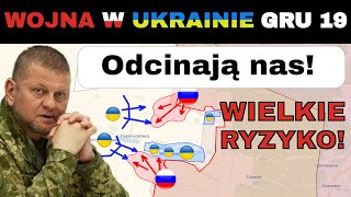 19 GRU ZAGROŻENIE Rosjanie OKRĄŻAJĄ UKRAIŃCÓW W NOWOMICHAJLIWCE  Wojna w Ukrainie Wyjaśniona [upl. by Endora]