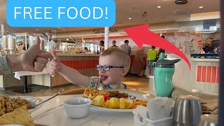 All the FREE FOOD on Royal Caribbean Oasis Class Ships [upl. by Riada13]