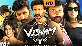 Viswam New South Movie 2024 Hindi Dubbed  1080p HD Review  Gopichand Kavya Tha Jisshu Sengupta [upl. by Atteselrahc]