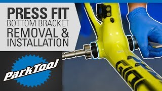 How to Remove and Install Bottom Brackets  Press Fit [upl. by Annaeed]