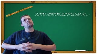 QUESTION  REPONSE 21  LA FRANCE CHAMPIONNE DU MONDE 2018 [upl. by Iliak]